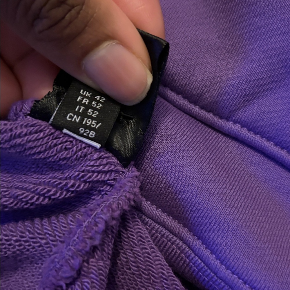 Amiri Purple Logo Hoodie (Winter 2023) - Picture 11 of 13